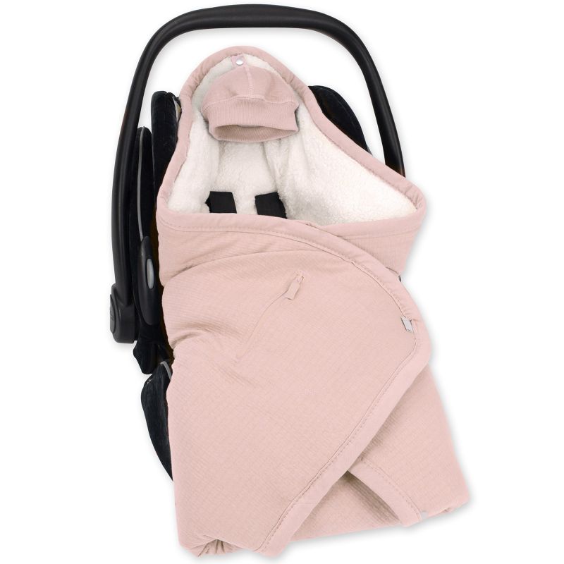 Couverture nomade Biside vieux rose blush pady Bemini