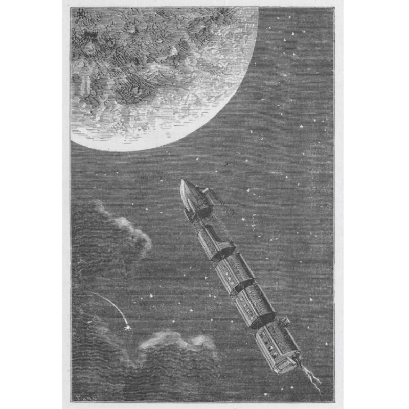 Planche jules Verne 2 (50 x 72,7 cm) les jolies planches