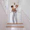 Barrière de sécurité Easylock Flatstep Blanche (76 à 83 cm) Geuther Ambiance 6
