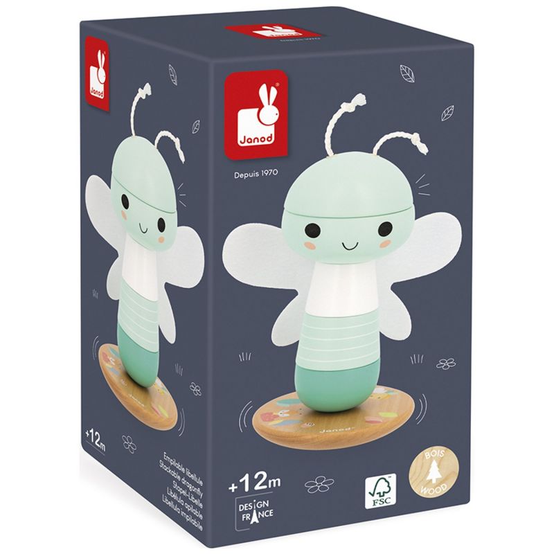 Jeu à empiler Libellule Pure Janod Packaging 6