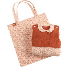 Gigoteuse en mousseline de coton bio terracotta Esmée TOG 3 (0-6 mois)