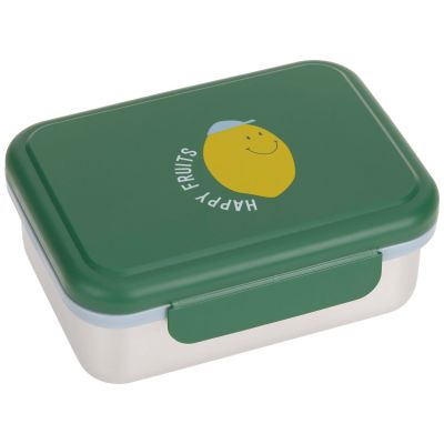 Boîte à goûter inox Happy Fruits Lemon