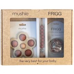 Coffret cadeau de naissance Girl (3 pièces) - Mushie