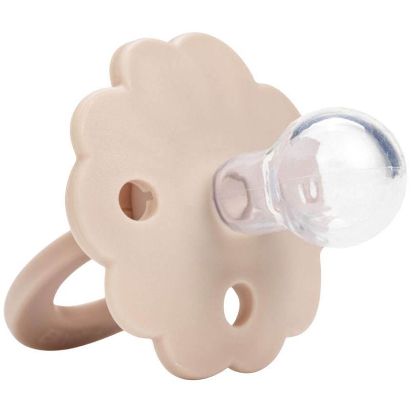 Sucette symétrique en silicone Binky Bloom Powder Pink (3 mois et +) Elodie Details Produit 3