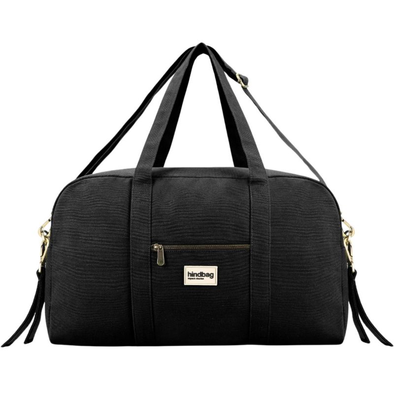 Sac à langer Basile Noir Hindbag Produit 1