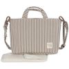 Sac à langer Praliné Rayures Moka Walking Mum Produit 1