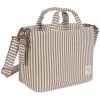 Sac à langer Praliné Rayures Moka Walking Mum Produit 3