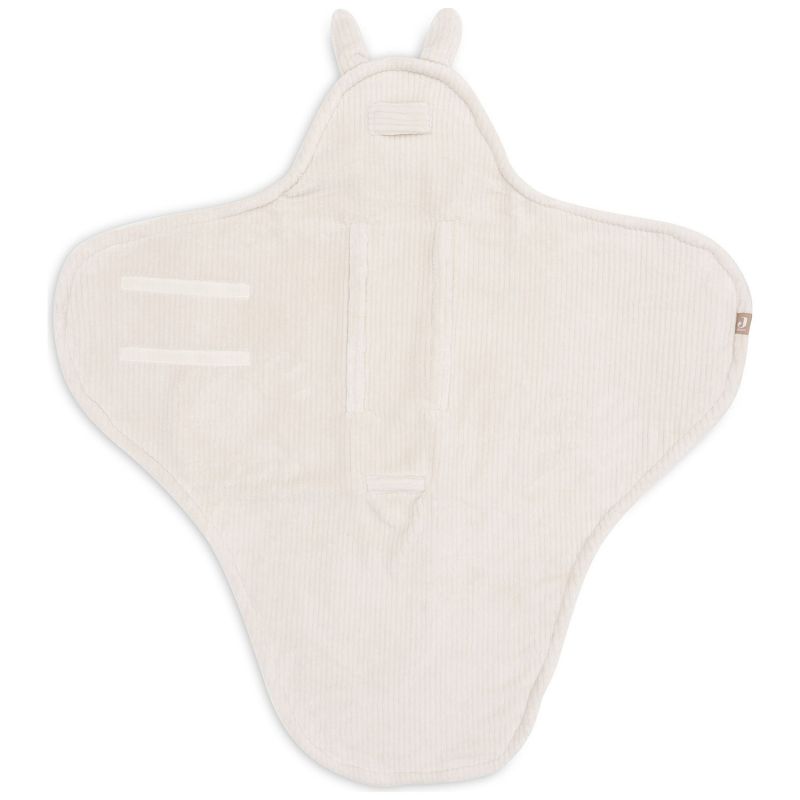 Couverture nomade Bunny Cloudy Rib Oatmeal Jollein Produit 5