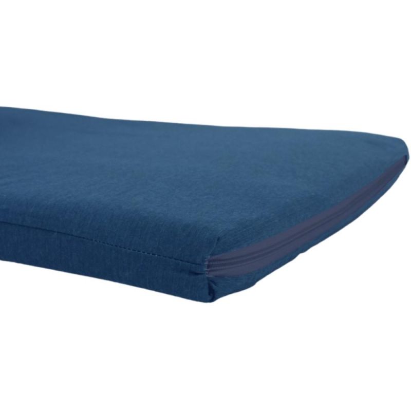Matelas de voyage roulé bleu nuit (60 x 120 cm) Kadolis