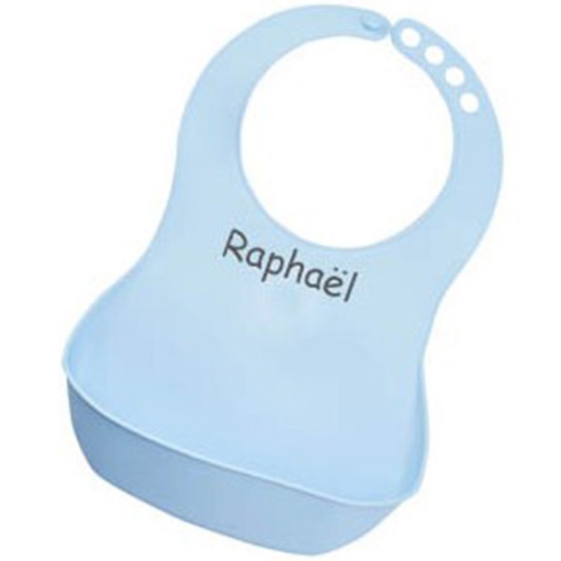 Bavoir personnalisable bleu Baby Tute