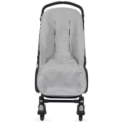 Chancelière mi-saison Little Bloom Vichy Gris (TOG 2,5)