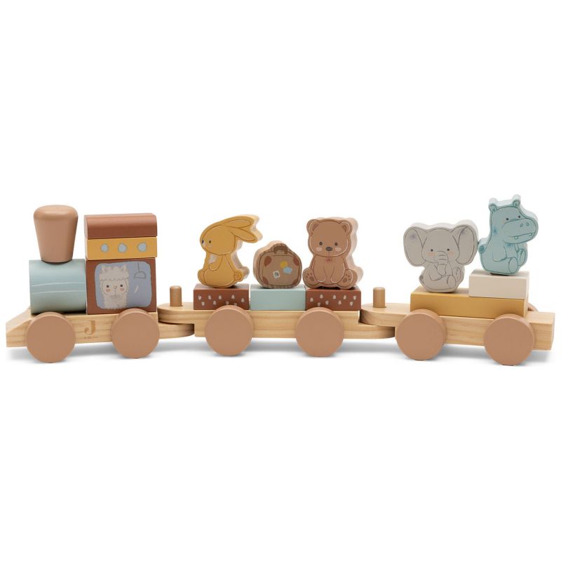 Train de construction en bois Jollies Jollein Produit 1