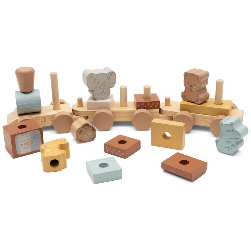Train de construction en bois Jollies Jollein Produit 3