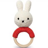 Hochet anneau de dentition Miffy rouge