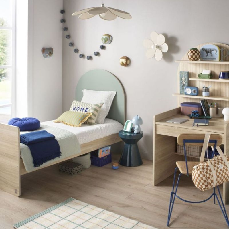 Lit bébé évolutif Arche Sauge (60 x 120 cm) Sauthon mobilier Ambiance 8