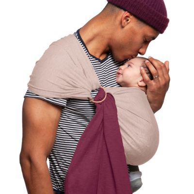 Petite écharpe Sling sans nœud Figue-Latte Love Radius