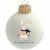 Variation Blanc, rose, bleu du produit Boule de Noël Lapin x Atelier Oranger (personnalisable) de la marque Baubels
