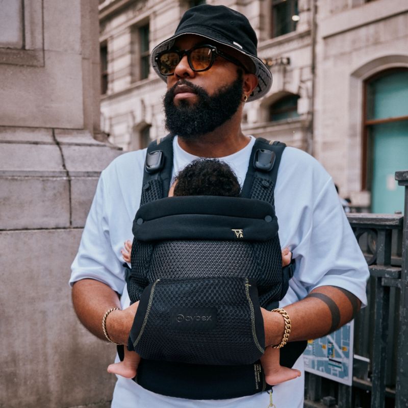 Porte-bébé LAYA Dune Grey Cybex Ambiance 5