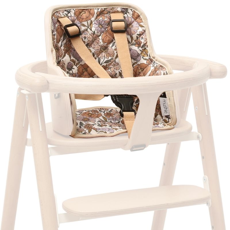Coussin pour chaise haute Tobo Retro Flowers Mushie Charlie Crane