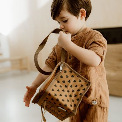 Sac de transport isotherme Cœurs Noisette