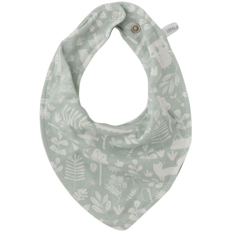 Bavoir bandana Adventure mint Little Dutch