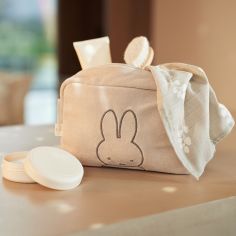 Trousse de toilette en éponge Miffy Nougat