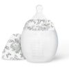Biberon anti-colique en silicone X Tartine et Chocolat gris (240 ml) Elhée Produit 1