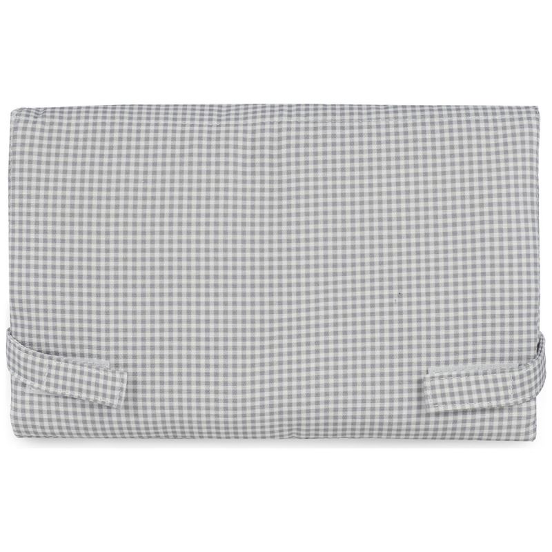 Tapis à langer Little Bloom Vichy Gris Pasito a pasito Produit 1