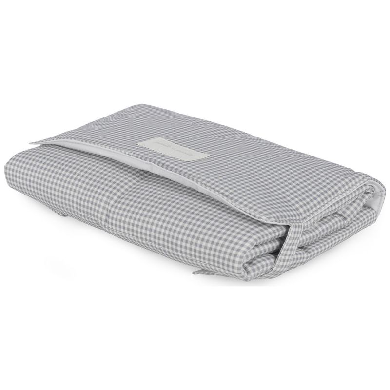 Tapis à langer Little Bloom Vichy Gris Pasito a pasito Produit 5