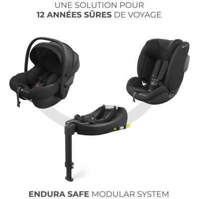 Siège auto Endura Safe Modular System Black (groupe 1-2-3)