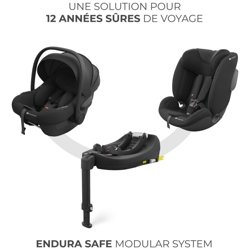 Siège auto Endura Safe Modular System Black (groupe 1-2-3) Kinderkraft Produit 2