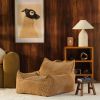 Fauteuil Club Teen Toffee velours côtelé Wigiwama Ambiance 7