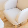 Fauteuil d'allaitement à bascule pour adulte lin beige Childhome Ambiance 7