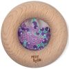 Hochet sensoriel Sensory Donut aubergines - Petit Boum