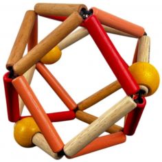 Balle de préhension en bois Bass & Bass Fruity Grabber