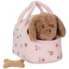 Peluche chien avec sac de transport Jackie Little Dutch Produit 1