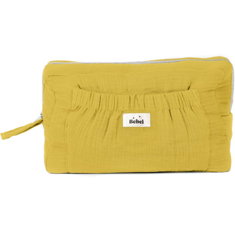 Trousse de toilette jaune moutarde BEBEL