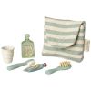 Trousse de toilette Souris Rayé bleu Maileg Produit 3