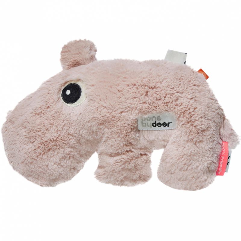 Peluche hippopotame Ozzo rose (27 cm) Done by Deer