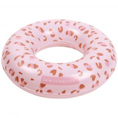 Bouée Léopard vieux rose (90 cm)
