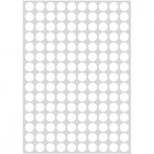 Stickers ronds blancs (29,7 x 42 cm)  par Lilipinso