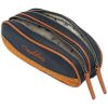 Trousse double compartiment Mustard Badges Caméléon Produit ouvert 3