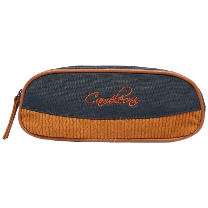 Trousse double compartiment Mustard Badges Caméléon Produit 1