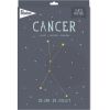 Affiche signe astrologique Cancer (21,4 x 32,5 cm)  par Milestone