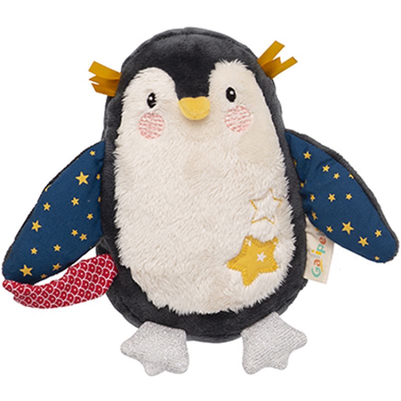 Peluche musicale pingouin Les Nanouks (14 cm) Galipette