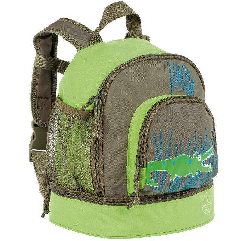 Petit sac à dos Croco vert Lässig