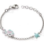 Bracelet Licorne étoile (argent)