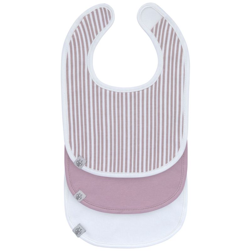 Lot de 3 bavoirs naissance Fruits rouges Lässig Produit 1