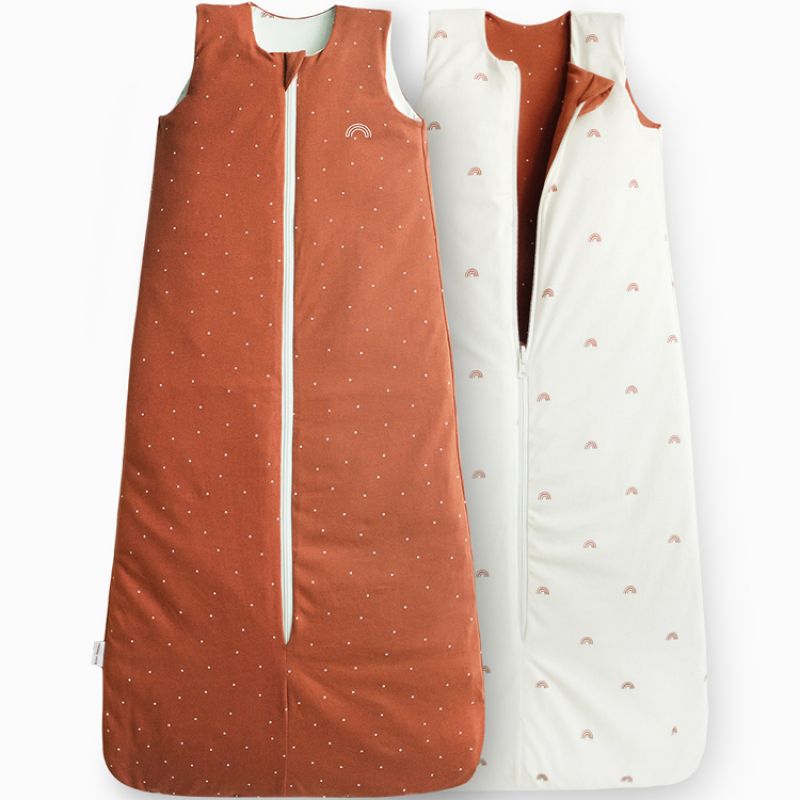 Gigoteuse réversible terracotta TOG 1-3 (110 cm) Les petites billes