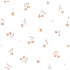 Papier peint Cherry Cherie Love Pink (50 cm x 10m)  - Lilipinso